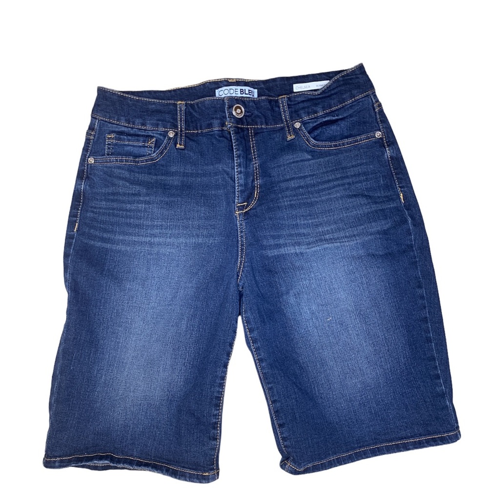 Code Bleu Chelsea Bermuda Jean Shorts